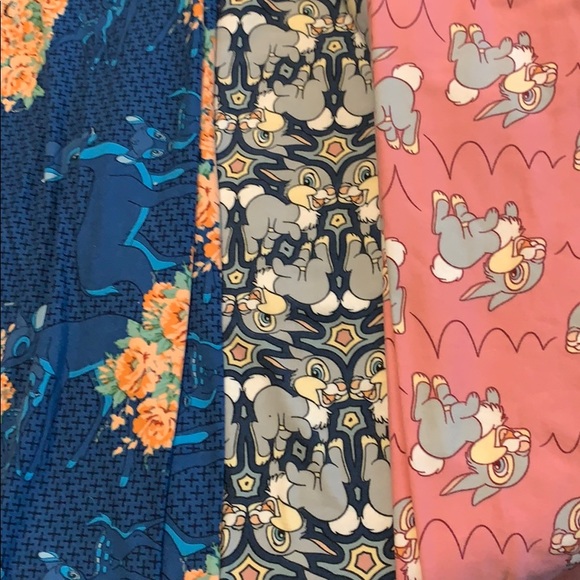 Leggings LulaRoe Neufs Avec étiquettes – Motif Licorne, Robots, Ours, Taille Unique